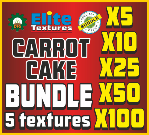 BUNDLE CARROT CAKE  (5 Textiures)