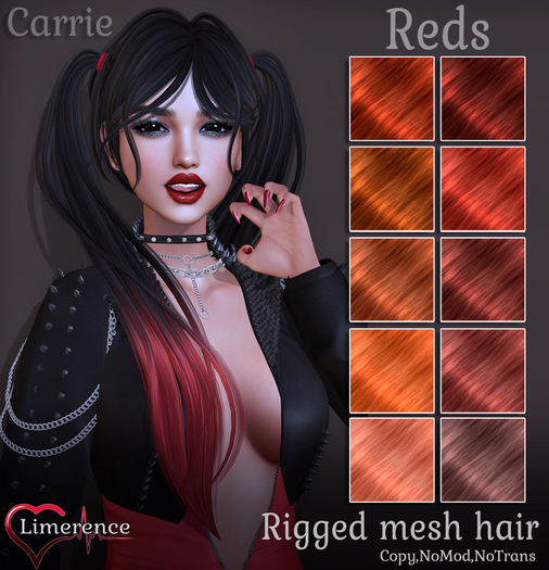 {Limerence} Carrie hair-Reds