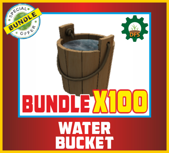 BUNDLE WATER BUCKET x100 (texture)