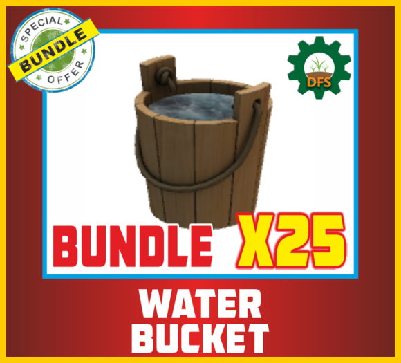 BUNDLE WATER BUCKET x25 (texture)