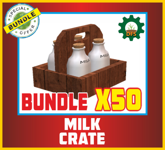 BUNDLE MILK CRATE x50 (texture)