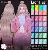 [^.^Ayashi^.^] Rioko hair-Light set