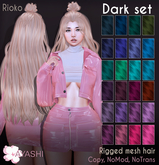 [^.^Ayashi^.^] Rioko hair-Dark set