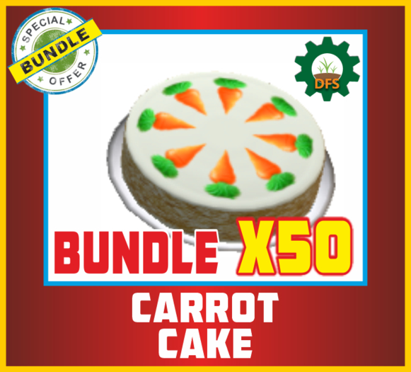 BUNDLE CARROT CAKE x50 (texture)