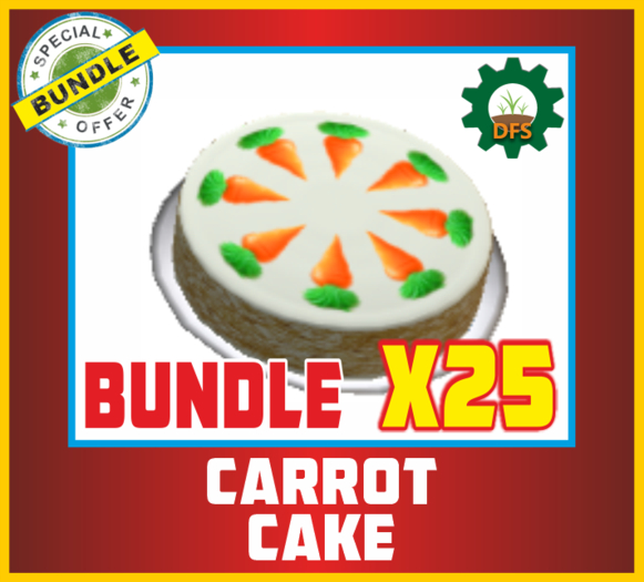 BUNDLE CARROT CAKE x25 (texture)