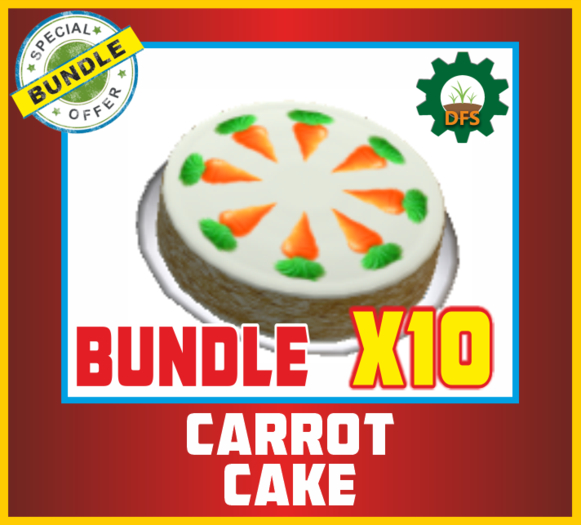 BUNDLE CARROT CAKE x10 (texture)