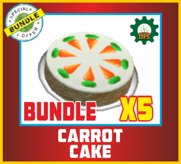 BUNDLE CARROT CAKE x5 (texture)