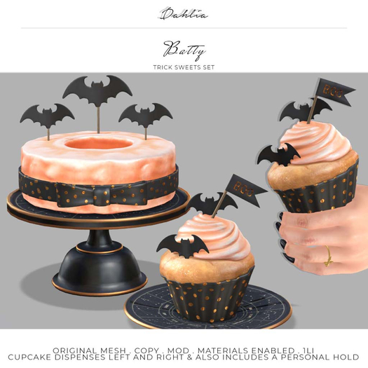 Dahlia - Batty - Trick Sweets Set 