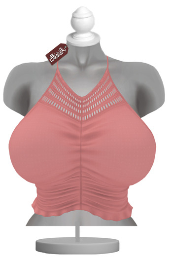 [GIULIADESIGN] -BONNY-SHIRT CORAL