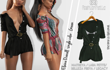 FashionNatic - Elaine Overall Green - Maitreya, Lara Petite, Belleza Freya, Legacy