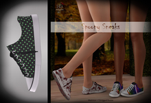 (*<*) 1313 Canvas Sneakers - Green Dot Special