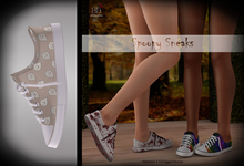 (*<*) 1313 Canvas Sneakers - Hey, Boo!