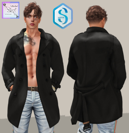 *Mesh jacket Signature Black