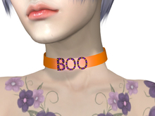 [Px] "BOO" Illuminated Choker