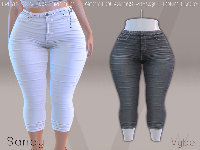 {.:Vybe:.} Sandy : Worn Black