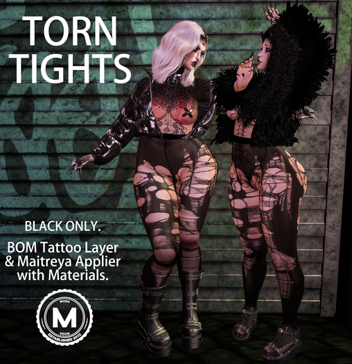 [MODA] TORN TIGHTS - 80% (updated) - PROMO PRICE!