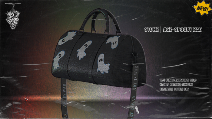 Stone Age Spooky Bag Black(Add to unpack))