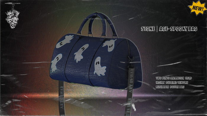 Stone Age Spooky Bag Blue(Add to unpack))