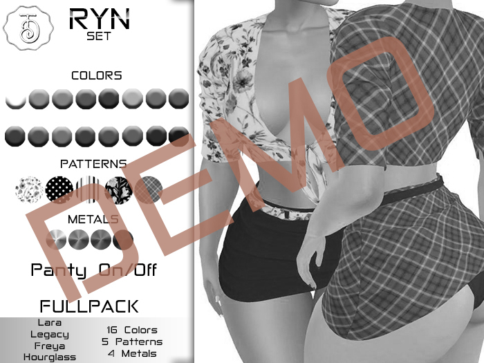 D-Tori *Ryn* DEMO FullPack Set