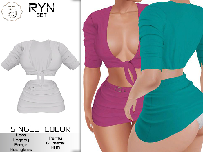 D-Tori *Ryn* White Set (Wear to unpack)