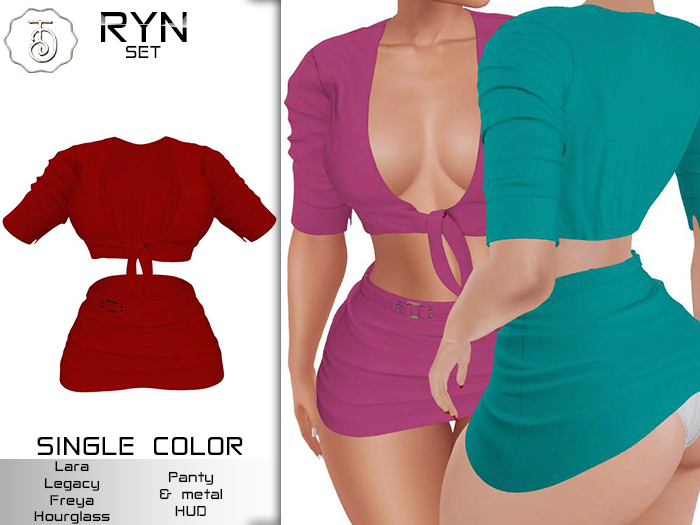 D-Tori *Ryn* Red Set (Wear to unpack)
