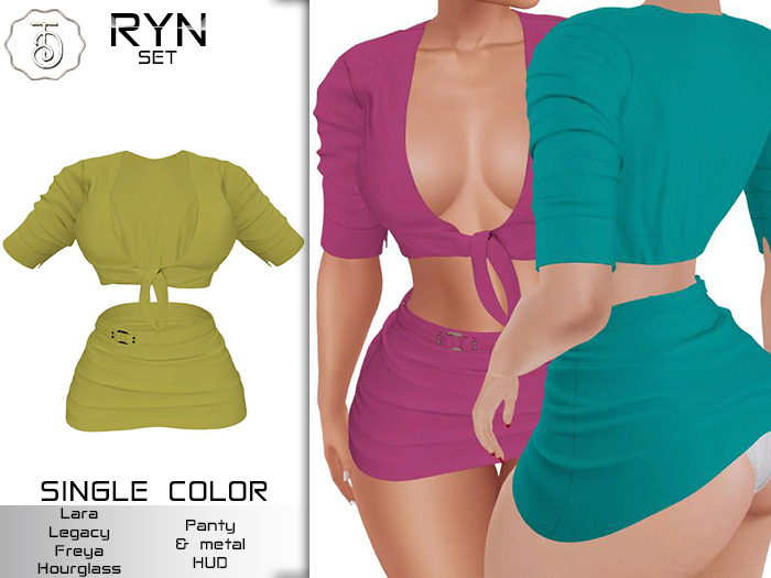 D-Tori *Ryn* Lemon Set (Wear to unpack)