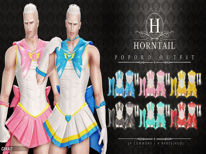 Second Life Marketplace - HORNTAIL - [PINK] Geralt Poporo Boots