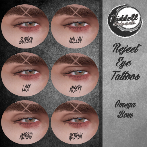 ::Riddell:: Reject Eye Tattoos
