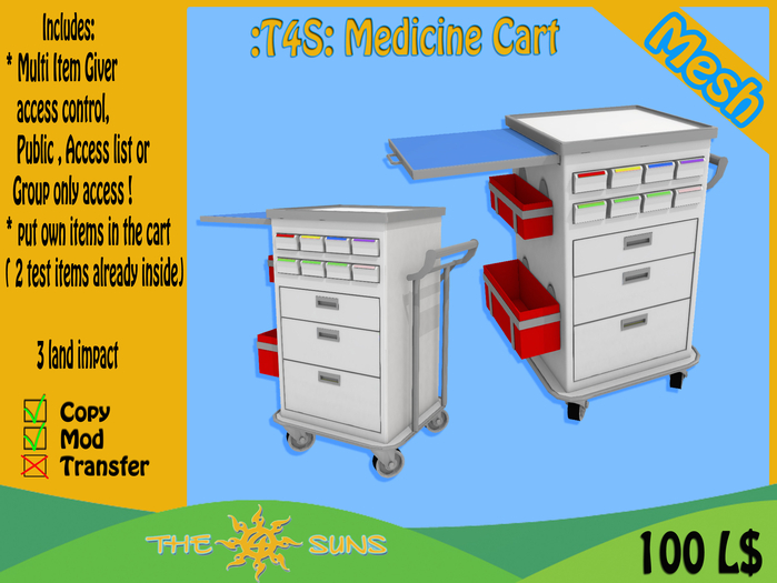 :T4S: Medicine Cart