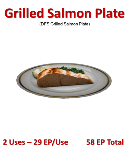 DFS Grilled Salmon Plate