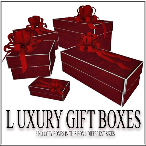5 luxury gift boxes box red Valentines day