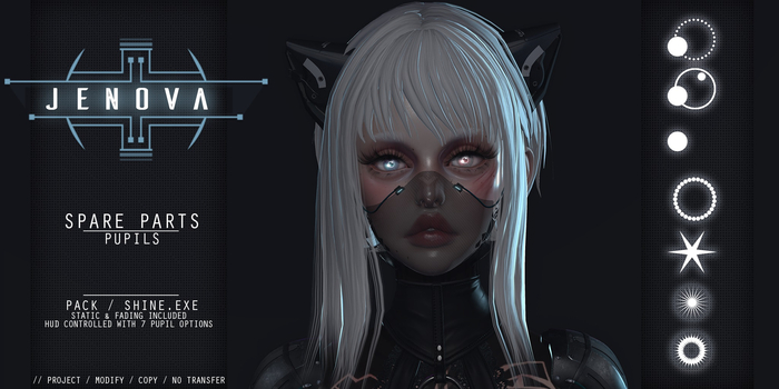 // JENOVA.PROJECT / SPARE PARTS / PUPILS / SHINE.EXE