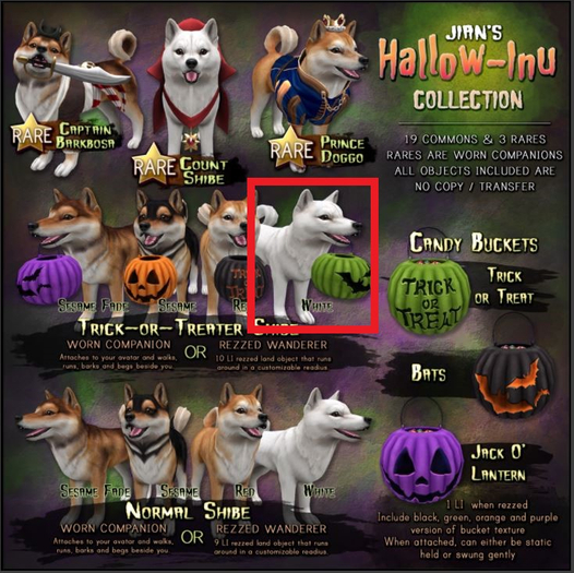 JIAN Hallow-Inu :: ToT Wanderer White (BOX)