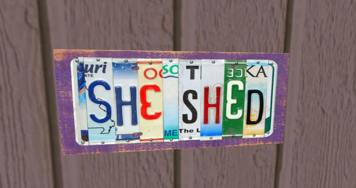 HBH SheShed Plate