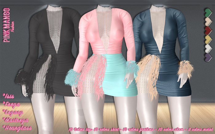 *Pink Mango* Millie Dress