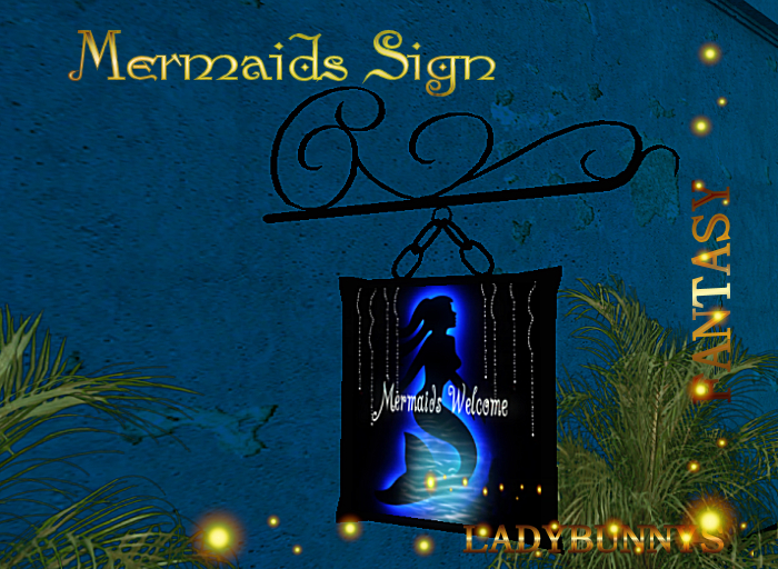 Silver Coastal's Mermaid Sign-boxed