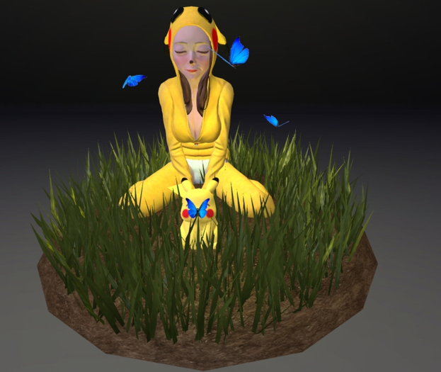 ::ZuE:: Pika Girl - Mesh Figure (Add to Unapack)