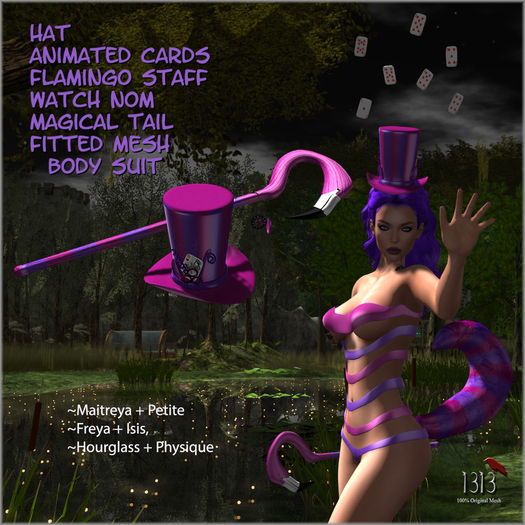 (*<*) 1313 Cheshire - Rigged Stripes Demo