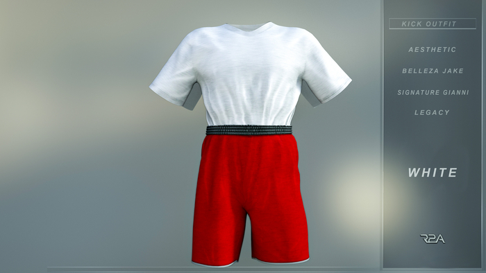 R2A- KICK OUTFIT WHITE