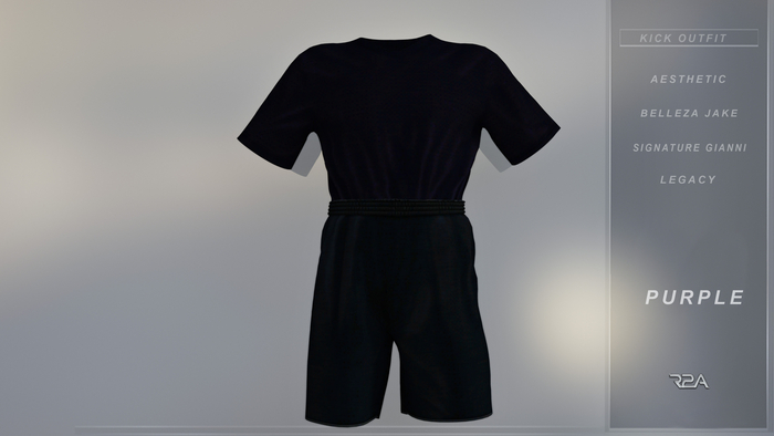 R2A- KICK OUTFIT PURPLE