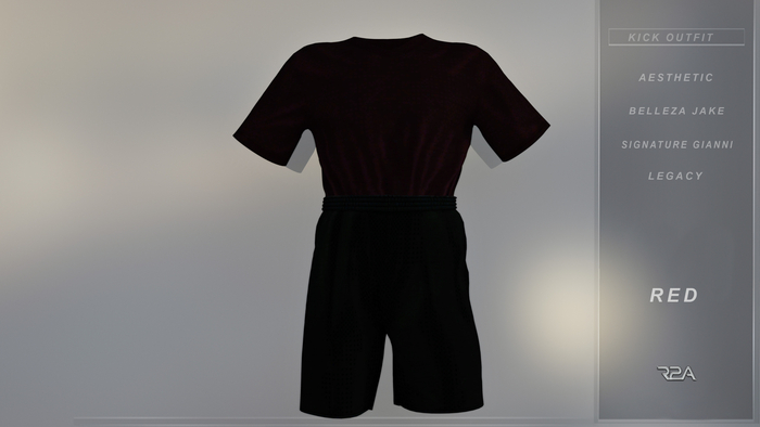 R2A- KICK OUTFIT RED