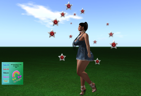Second Life Marketplace - ~ VIC Designs ~ [Rubi Star Poofer] With HUD v2.0