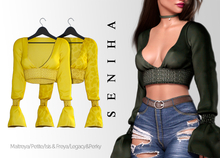 Seniha. Sabrina Top // Yellow