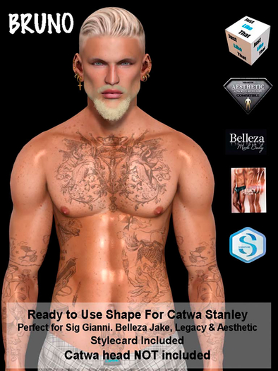 [JLT] - BRUNO CATWA STANLEY SHAPES