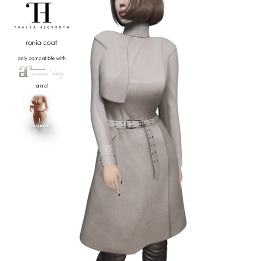 Thalia Heckroth - Rania coat BEIGE