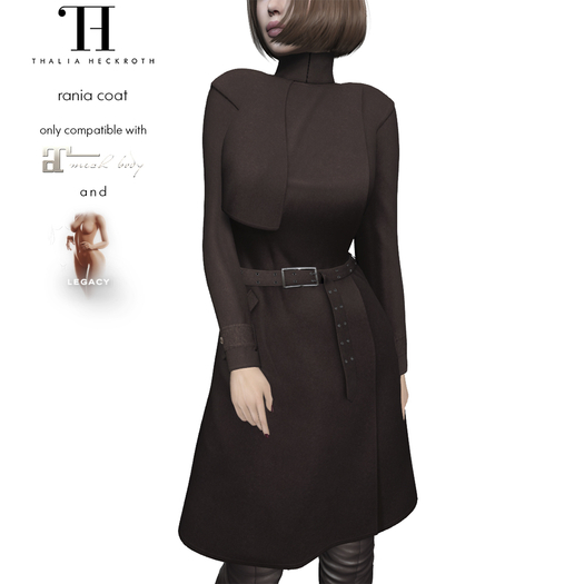 Thalia Heckroth - Rania coat BROWN