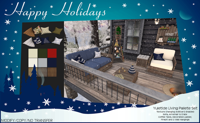 Yuletide Living Pallet Set - [PG]