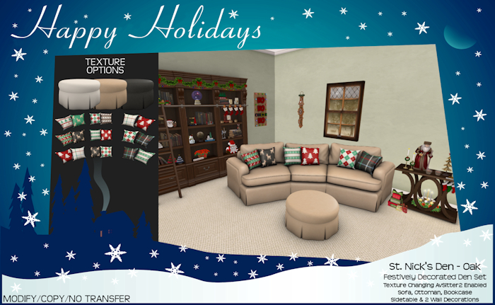 St. Nick's Den - Oak - [PG]