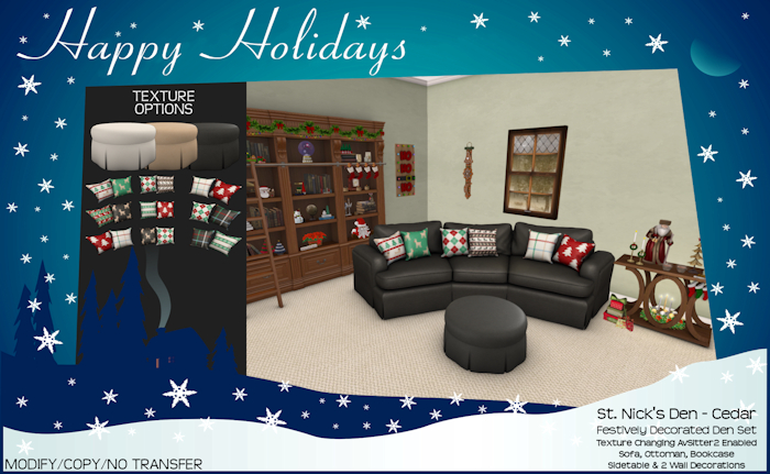 St. Nick's Den - Cedar - [PG]