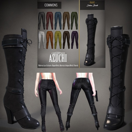 [Azuchi] Selina Pants Ocean *Maitreya Exclusive*